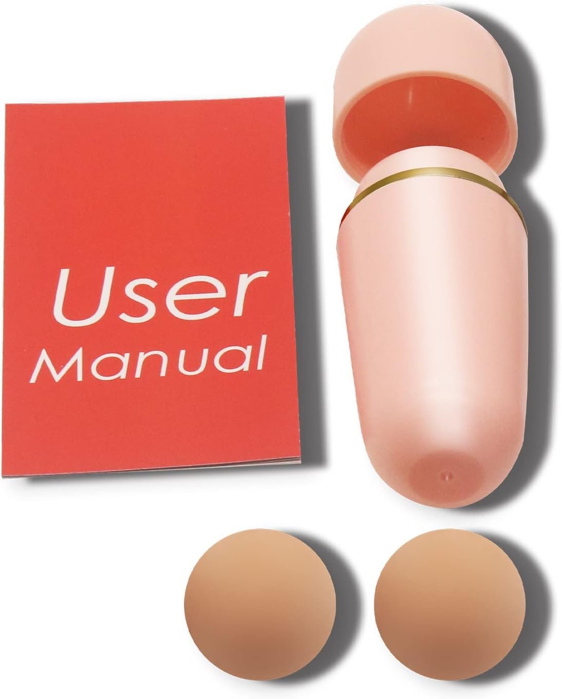 Oil-Absorbing Volcanic Face Roller, with Replaceable Stone Balls