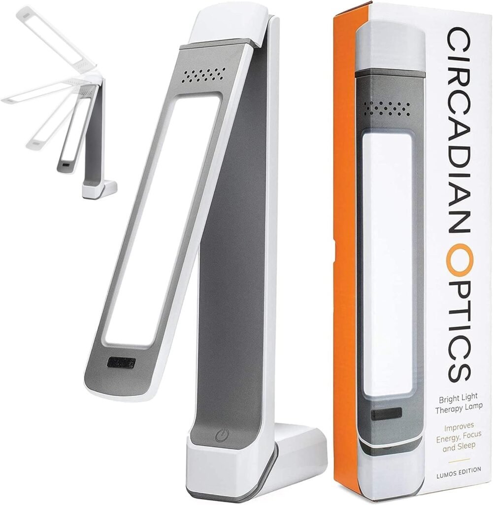 Circadian Optics Lumos 2.0 – Bright Light Therapy Desk Lamp