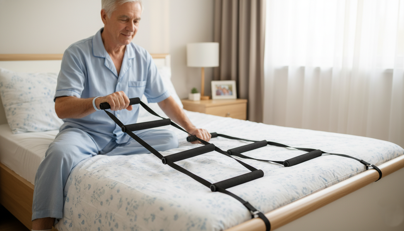 Pull-Up Assist Bed-Ladder