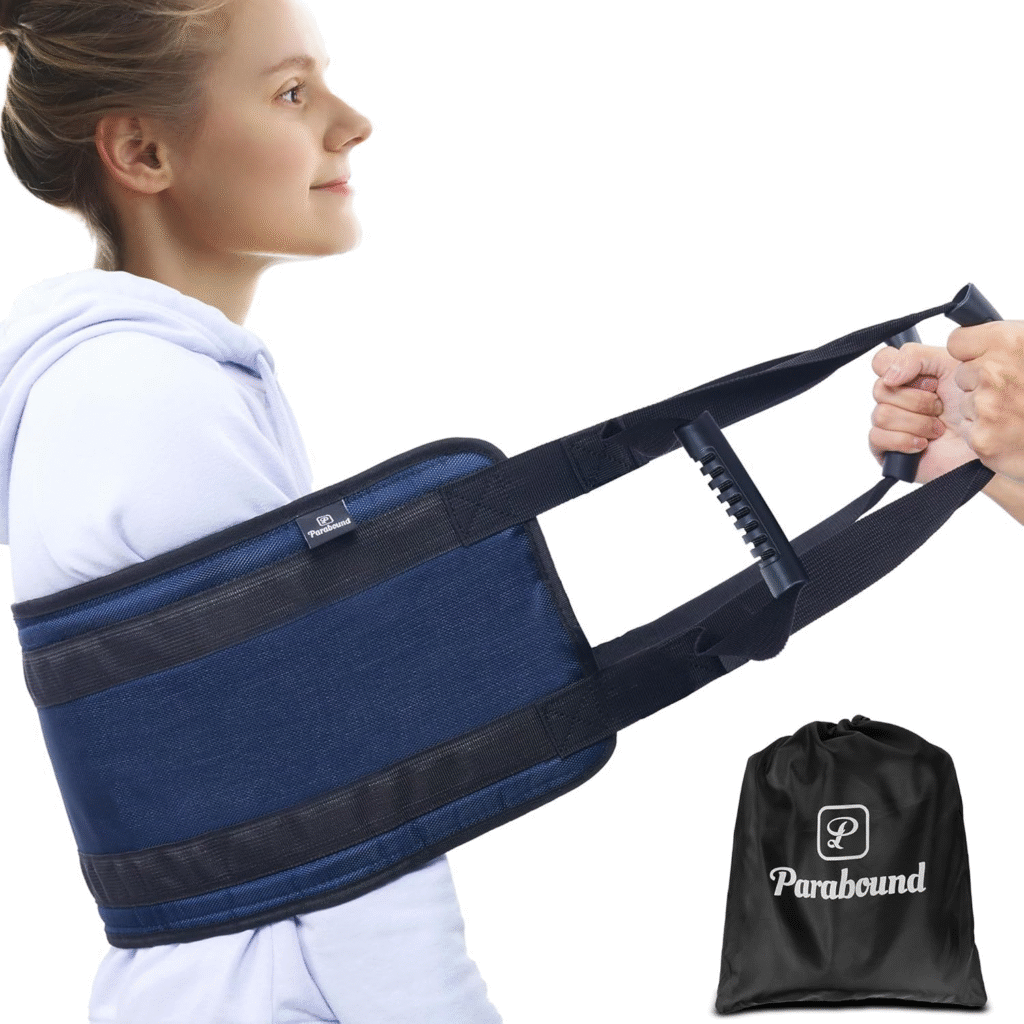 31.5 Inch Padded Bed Transfer Nursing Sling for Patient, Elderly Safety Lifting Aid