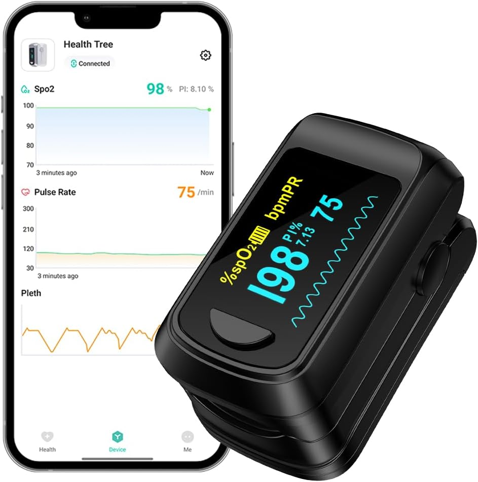HealthTree Bluetooth Pulse Oximeter
