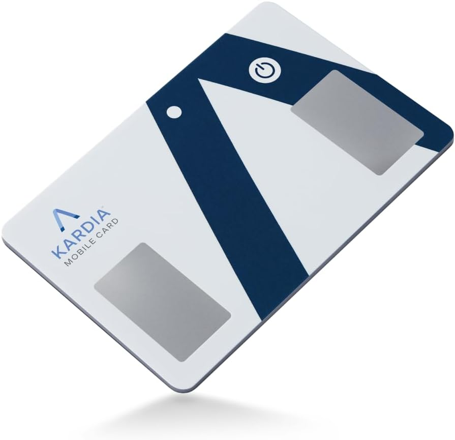 KardiaMobile Card Credit-Card Sized EKG